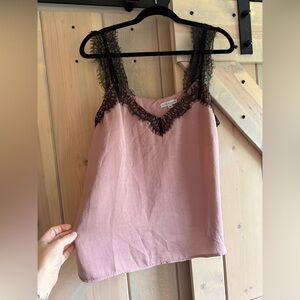 NWOT Wishlist Lace and Satin Cami